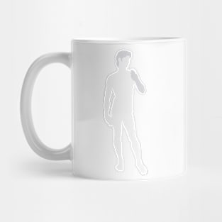 David sculpture Mug